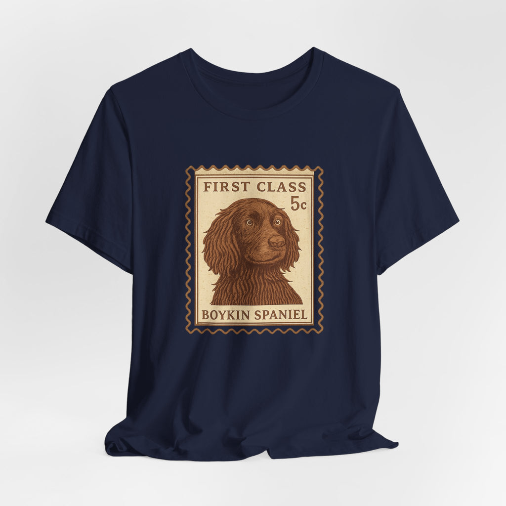 Boykin Spaniel First Class Stamp Tee