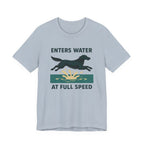 Flat-Coat Enters Water at Full Speed Tee