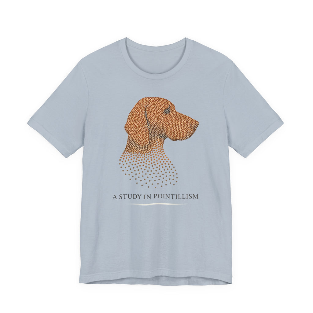 German Shorthaired Pointer A Study in Pointillism Tee