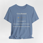Greyhound One-Star Review Tee