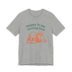 English Setter Happy Is My Resting Face Tee