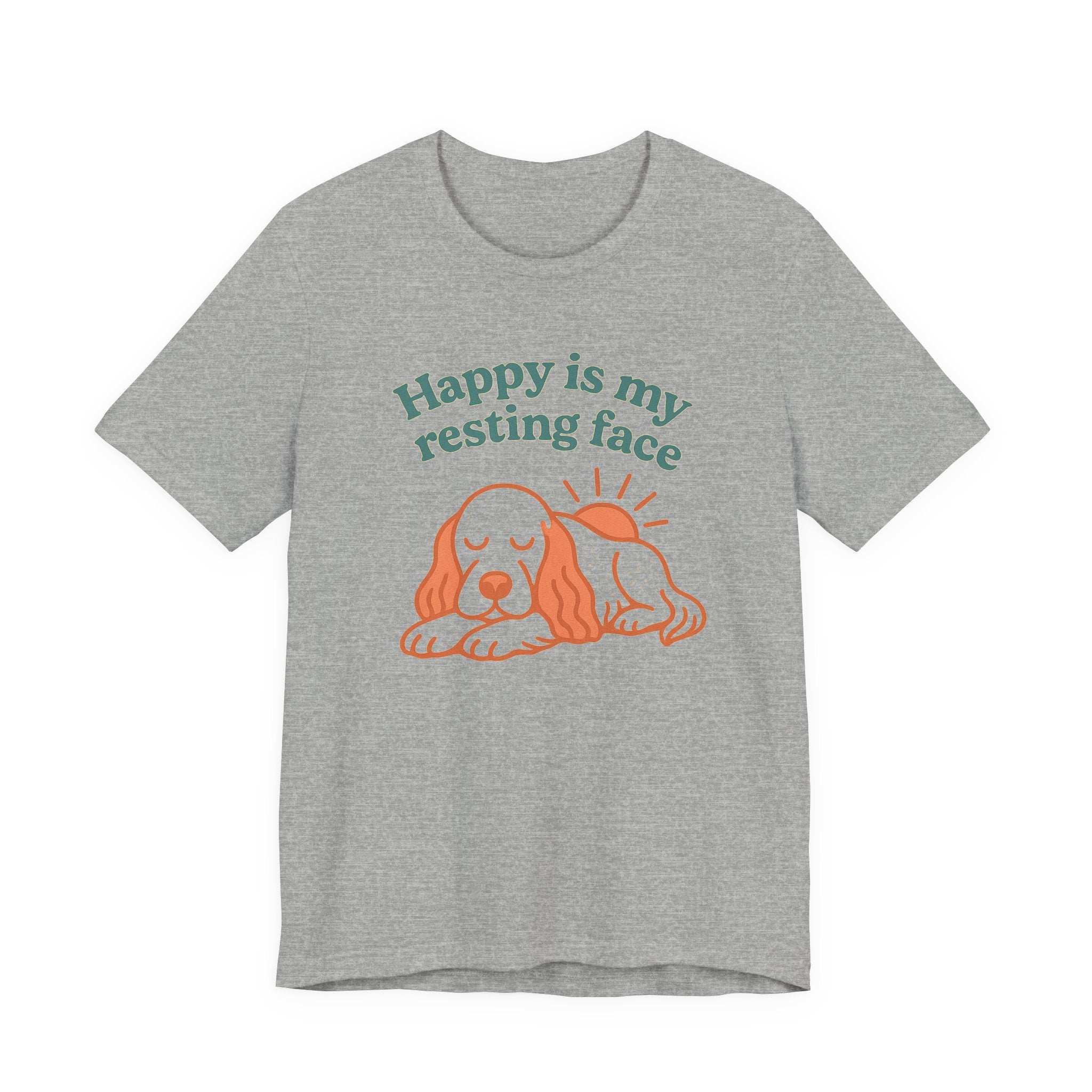 English Setter Happy Is My Resting Face Tee