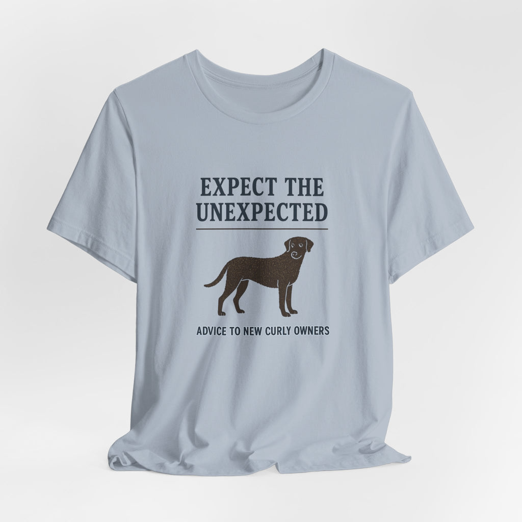 Curly-Coated Retriever Expect The Unexpected Tee