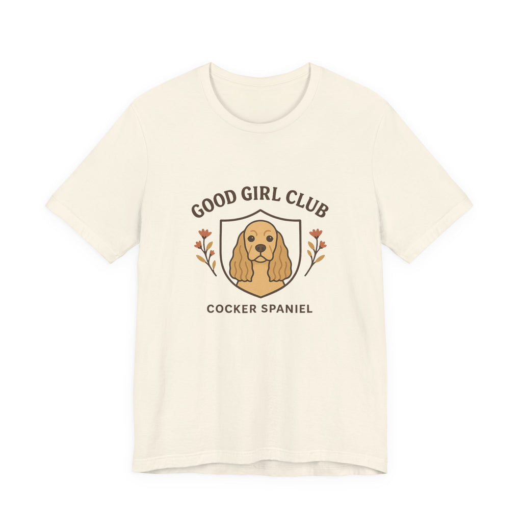 Cocker Good Girl Club Tee