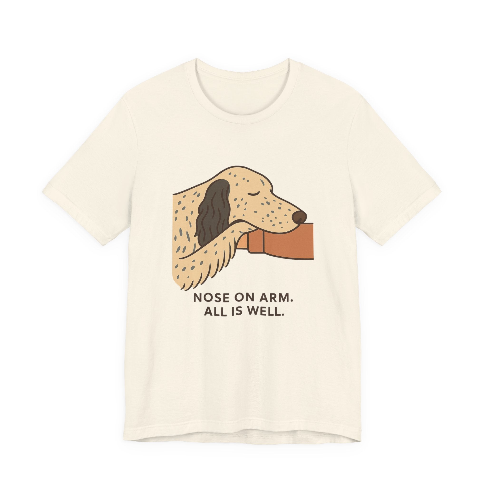 English Setter Nose on Arm Tee