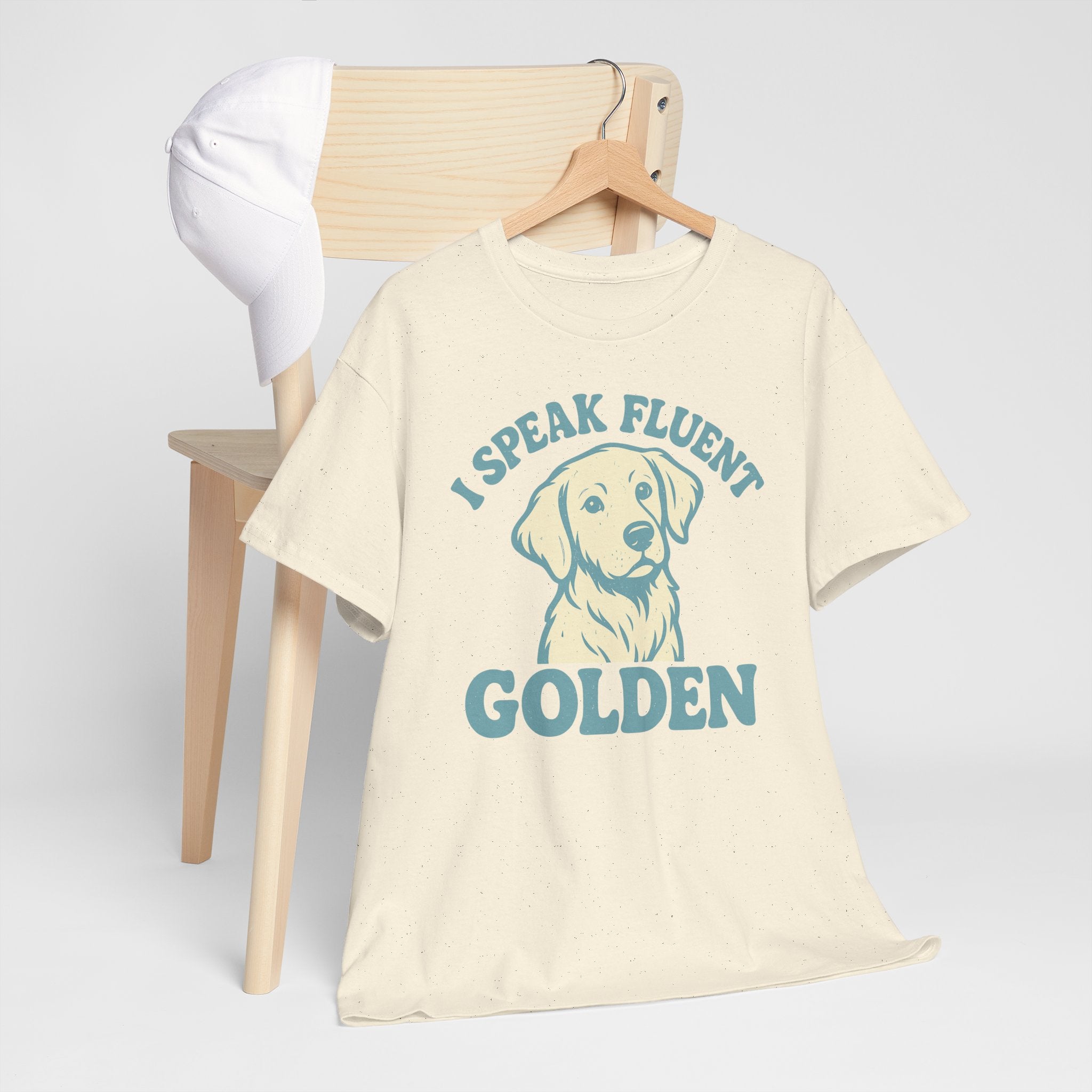 Golden Retriever "I Speak Fluent Golden" T-shirt