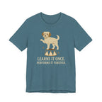 Lagotto Learns It Once Tee