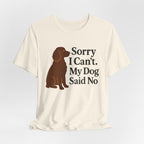 Boykin Spaniel Dog Said No Tee