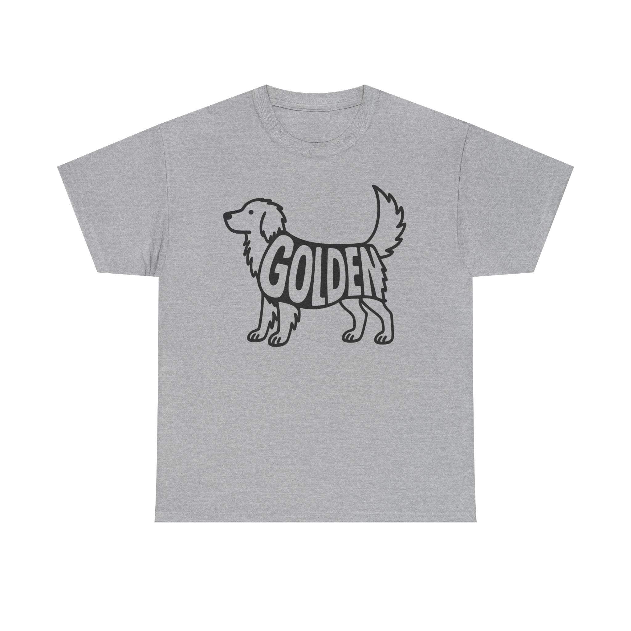 Golden Retriever Silhouette T-Shirt
