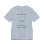 Black Lab Never Alone Tee