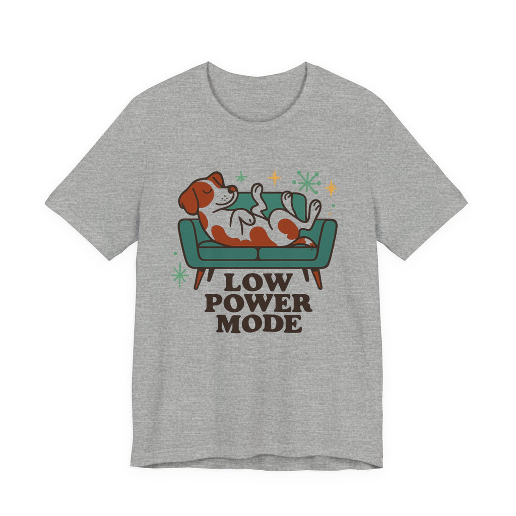 Brittany Spaniel Low Power Mode Tee