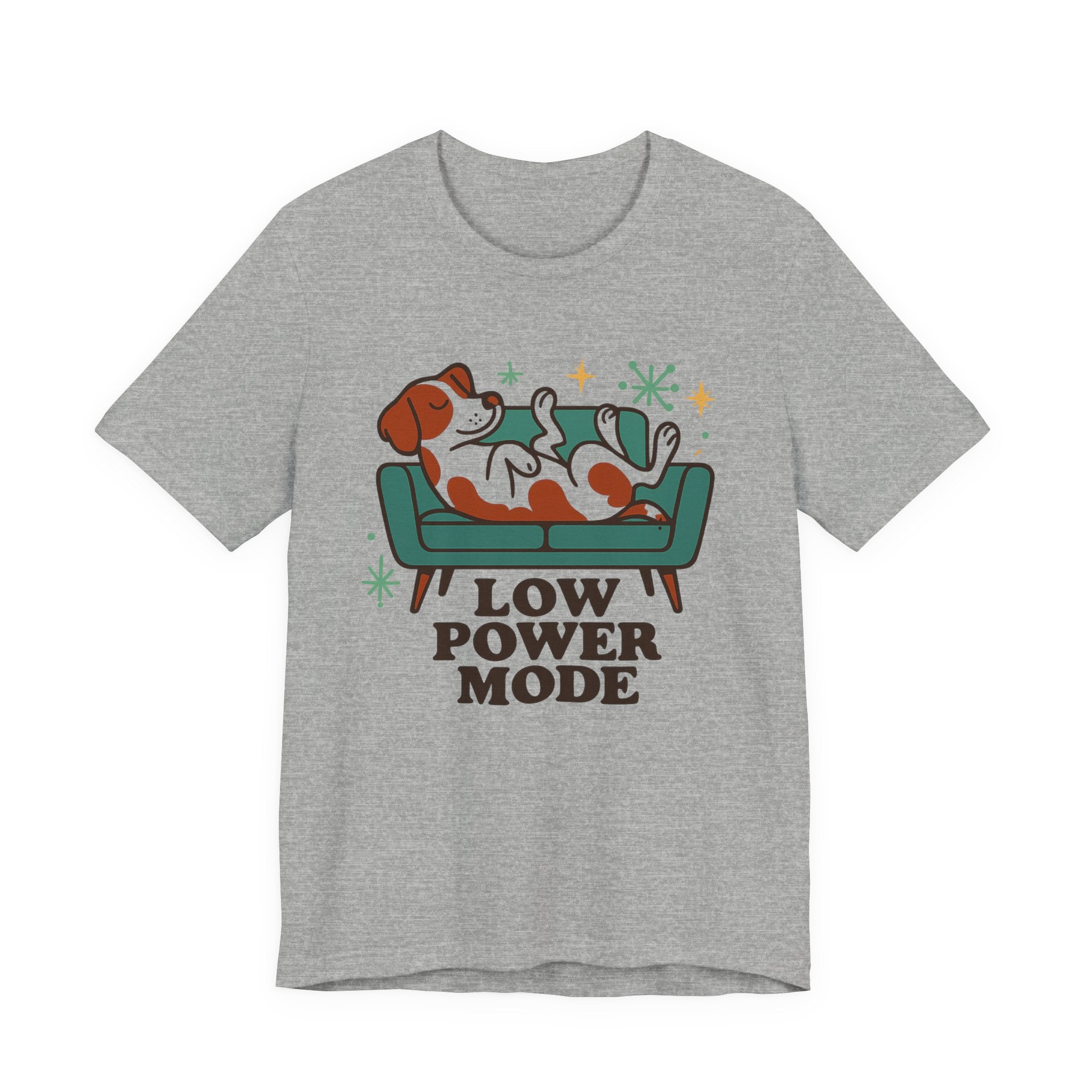 Brittany Spaniel Low Power Mode Tee