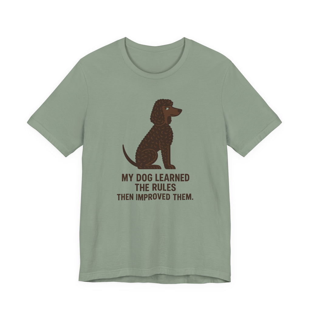 Irish Water Spaniel Learned The Rules Tee