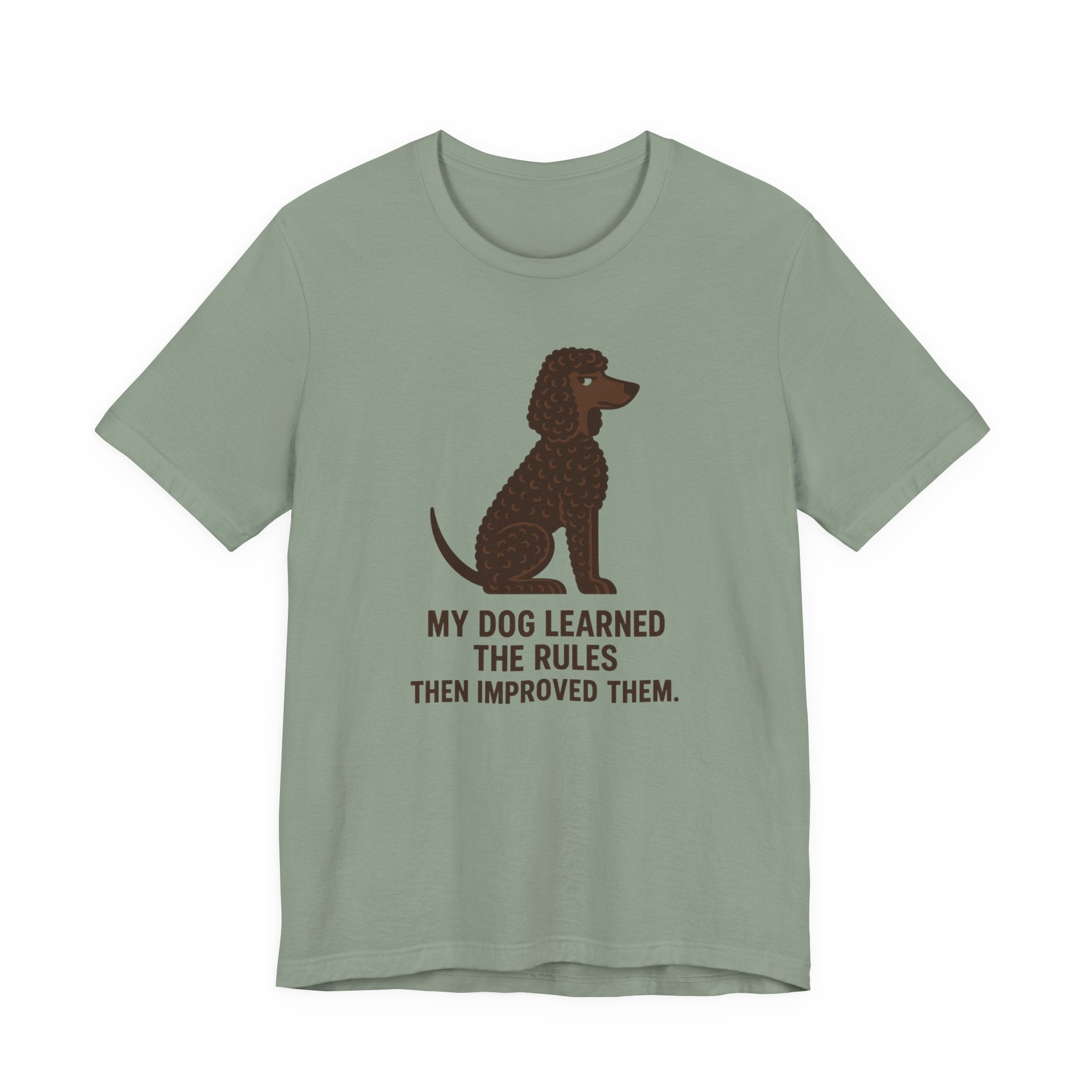 Irish Water Spaniel Learned The Rules Tee