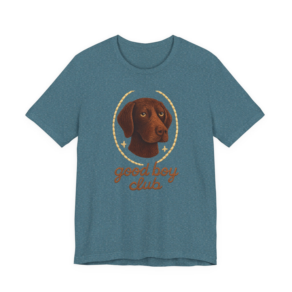 German Shorthaired Pointer Good Boy Club Tee
