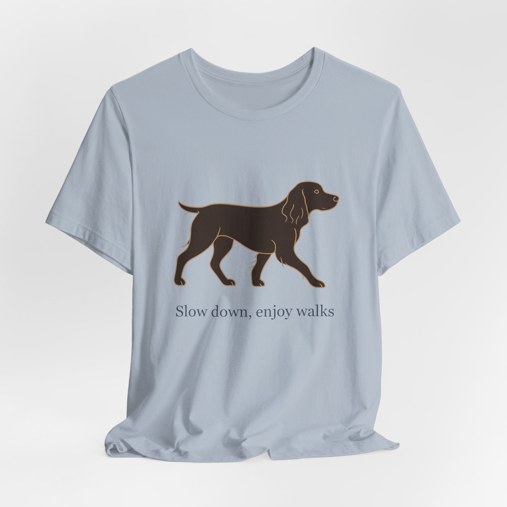 Boykin Spaniel Slow Down Enjoy Walks Tee