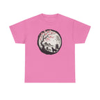 Gordon Setter Under Sakura Trees Landscape T-Shirt