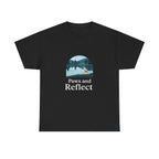 Contemplate life with our Paws and Reflect T-Shirts