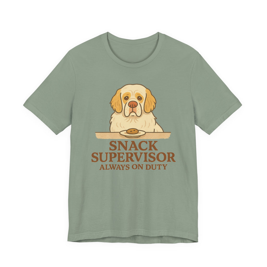 Clumber Snack Supervisor Tee