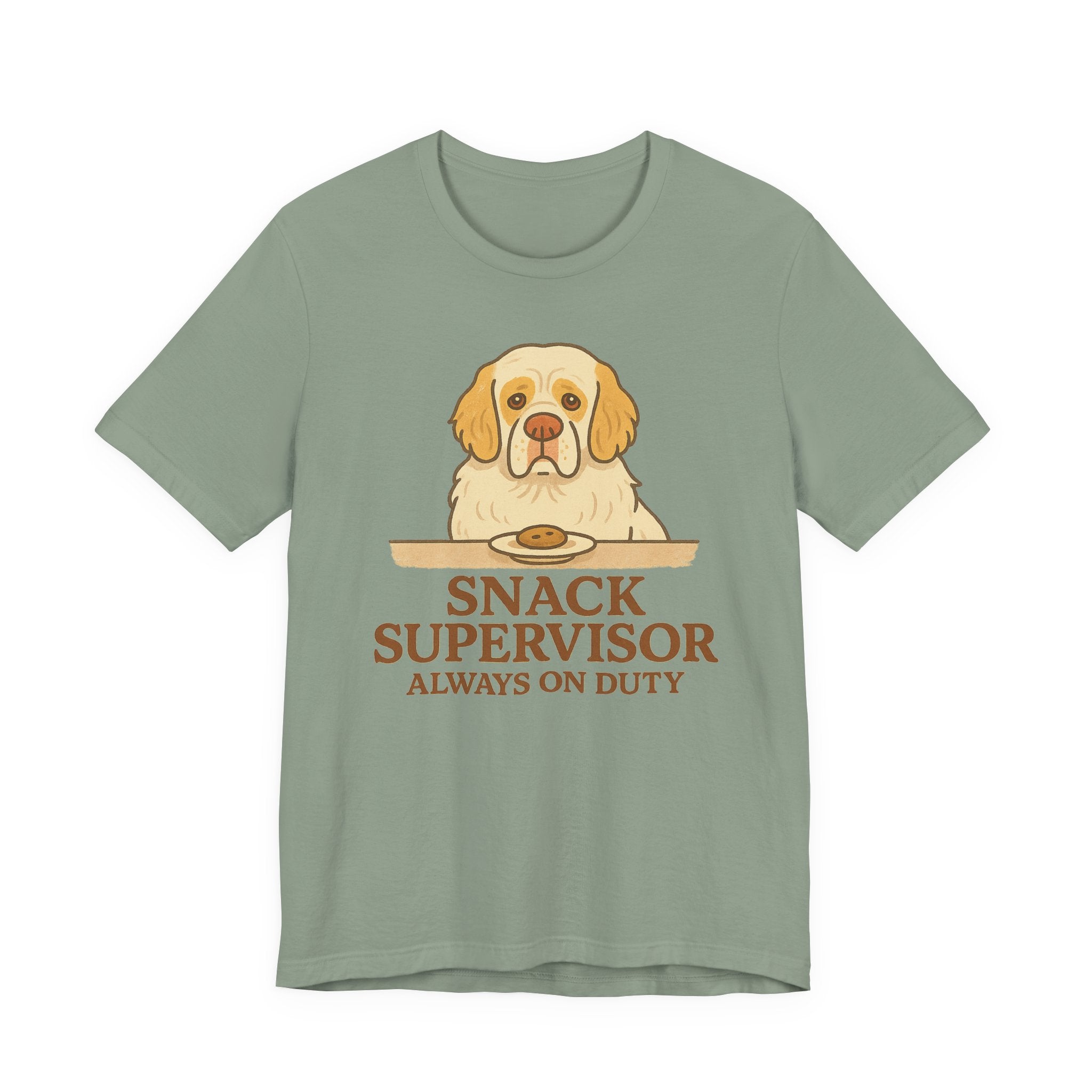Clumber Snack Supervisor Tee