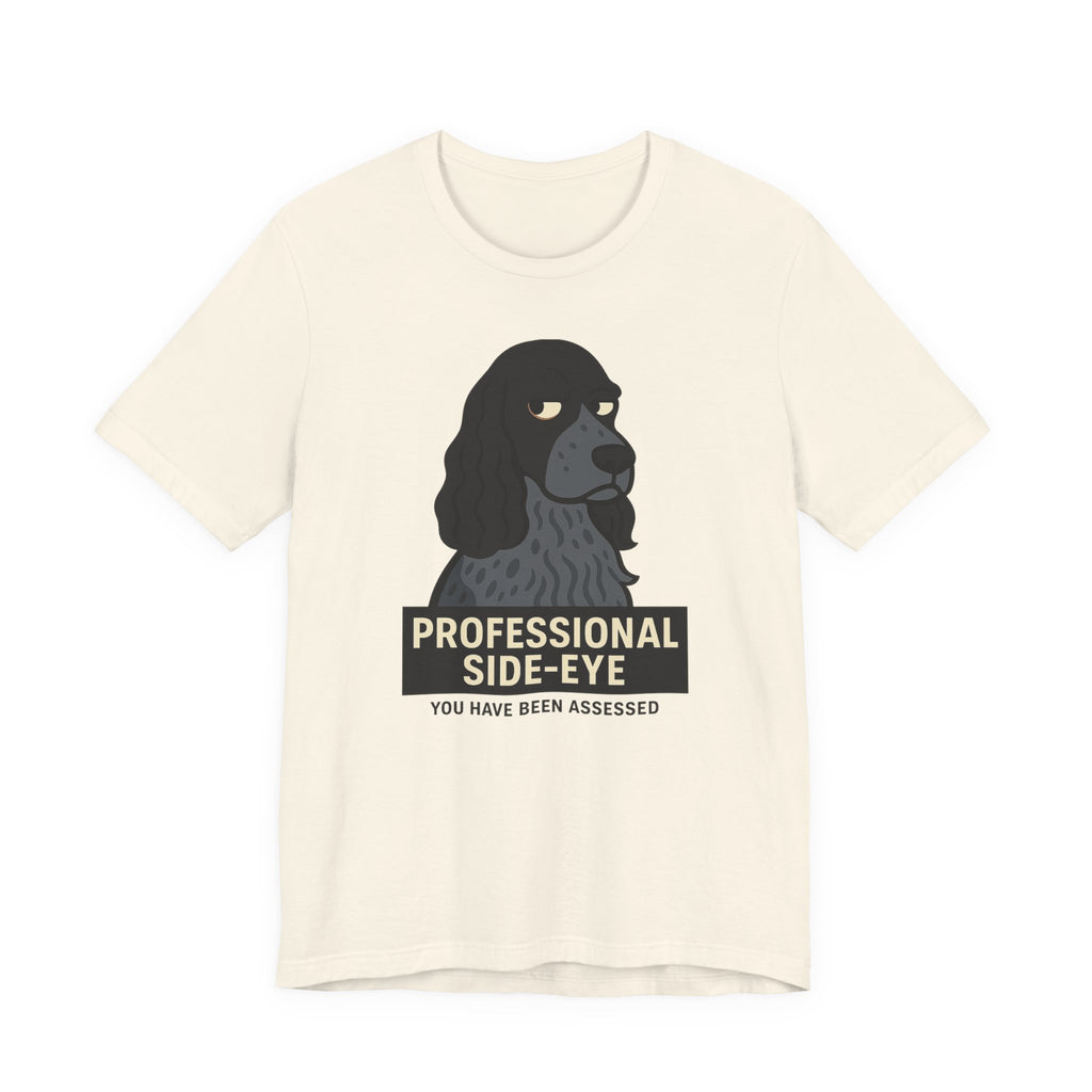 English Cocker Professional Side-Eye Tee