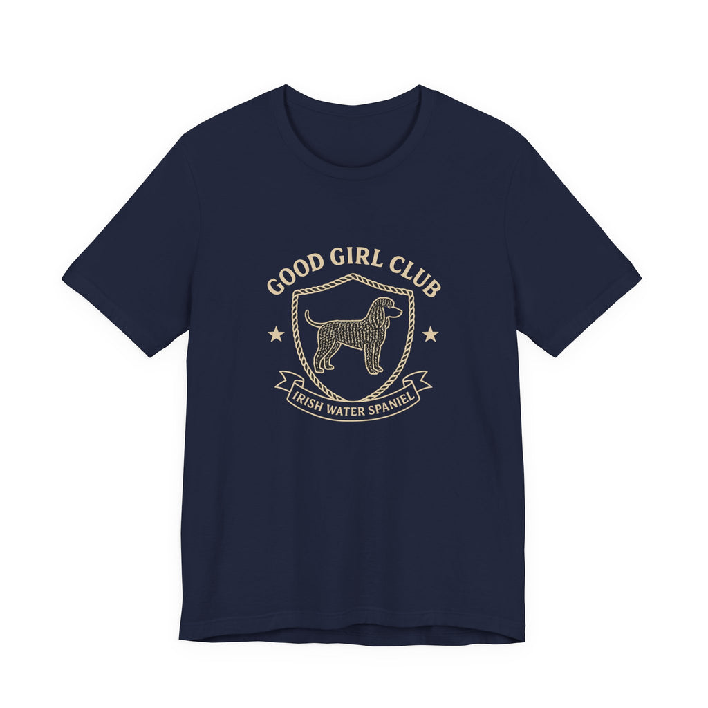 Irish Water Spaniel Good Girl Club Tee