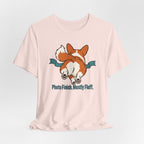 Photo Finish Mostly Fluff Corgi T-Shirt