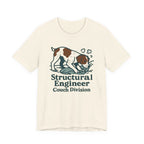 Brittany Spaniel Structural Engineer, Couch Division Tee
