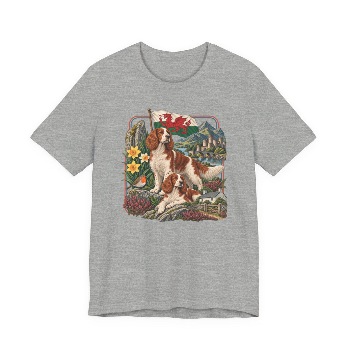 Welsh Springer Spaniel Wales Heritage T-Shirt