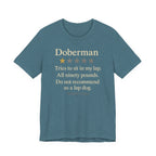 Doberman One-Star Review Tee