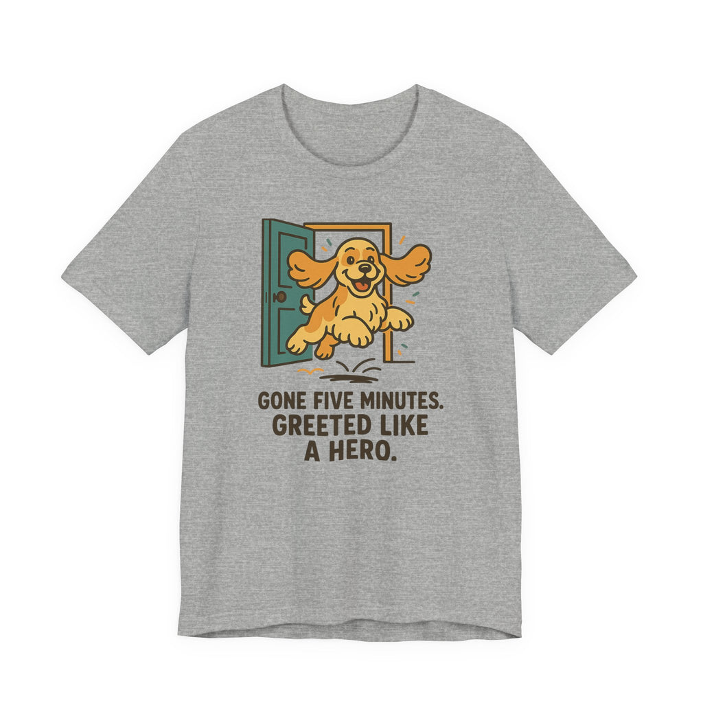 Cocker Greeted Like a Hero Tee