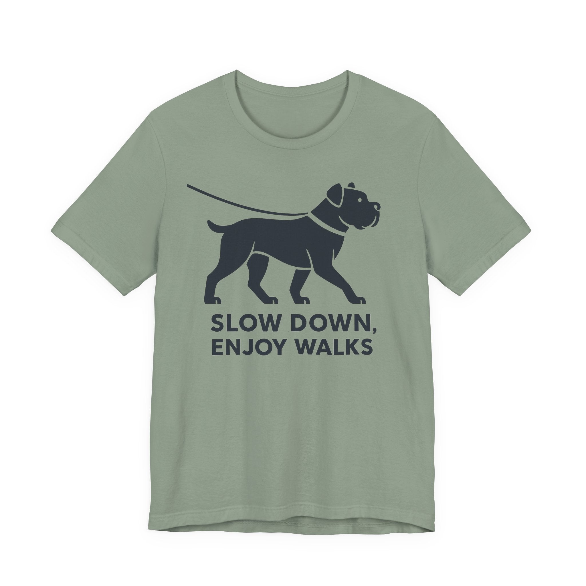 Cane Corso Slow Down Enjoy Walks t-shirt, view 4