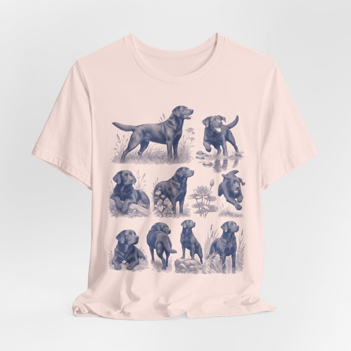 Indigo Labrador Collage T-Shirt