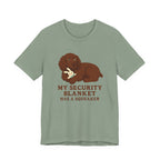 Boykin Spaniel Security Blanket Has a Squeaker Tee