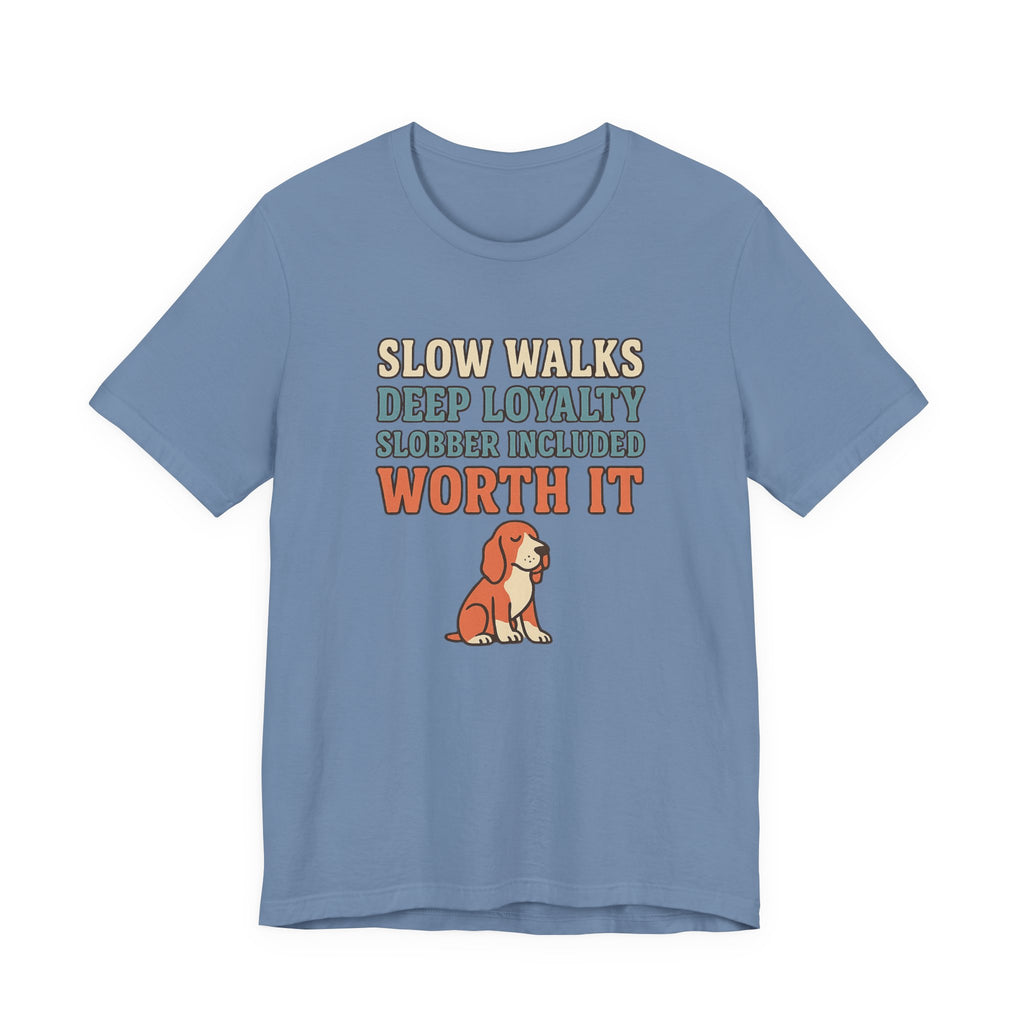 Bracco Italiano Slow Walks Deep Loyalty Tee