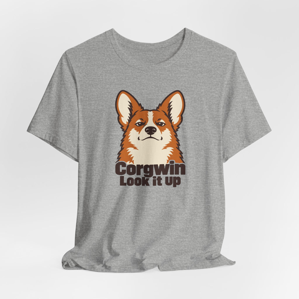 Corgwin Look It Up Corgi T-Shirt