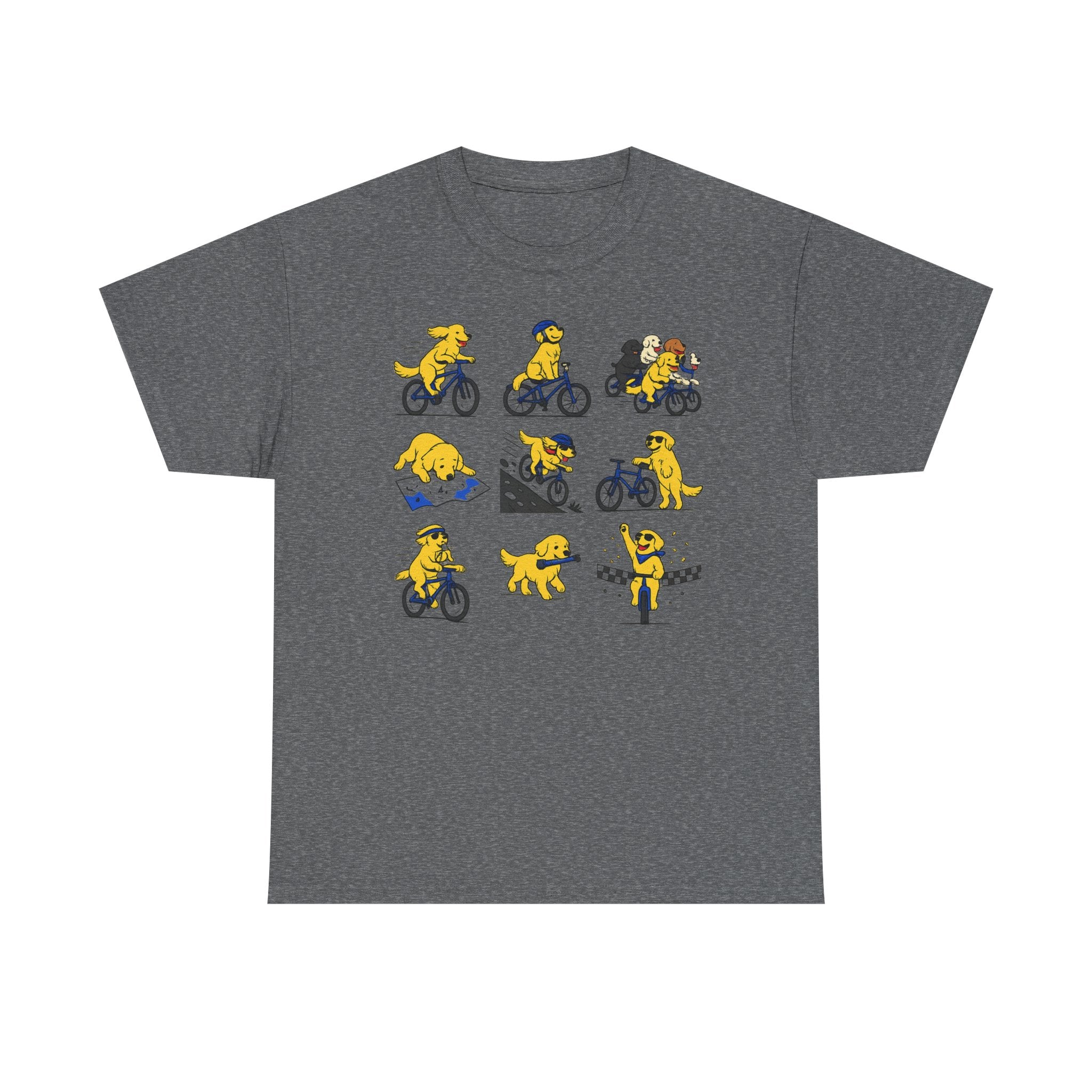 Golden Retriever Cycle Club T-Shirt