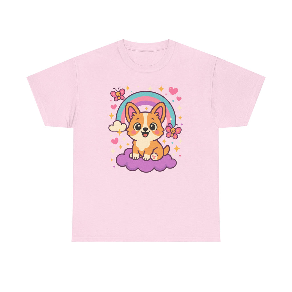 Corgi Dog on Cloud T-Shirt