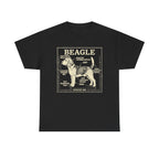 Whimsical Beagle Blueprint T-Shirt