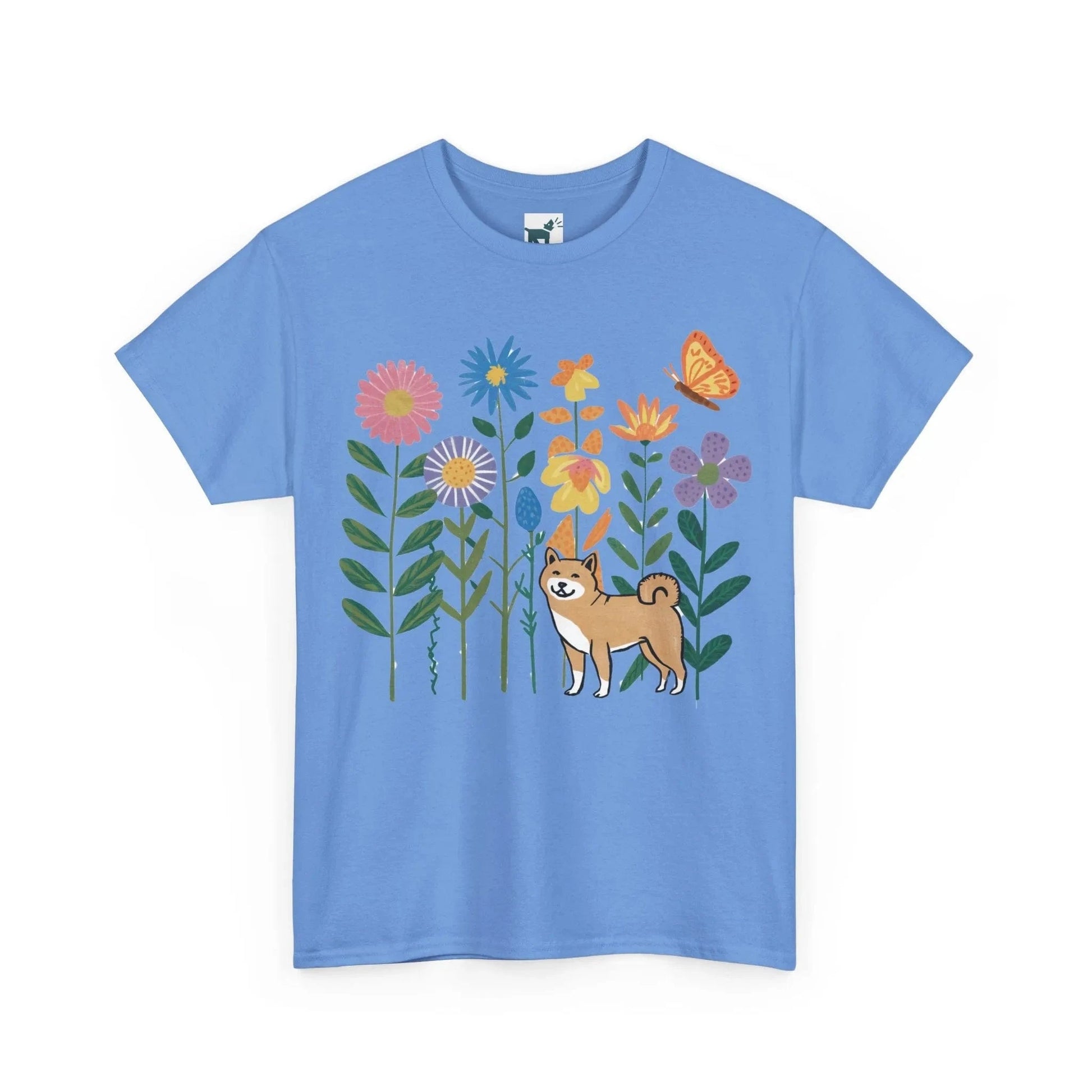 Floral Shiba T Shirt T-shirt