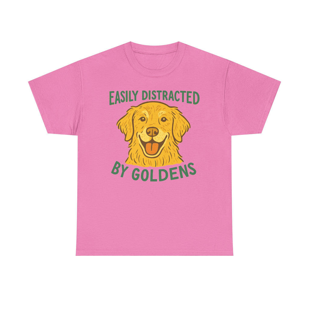 Easily Distracted By Goldens T-Shirt