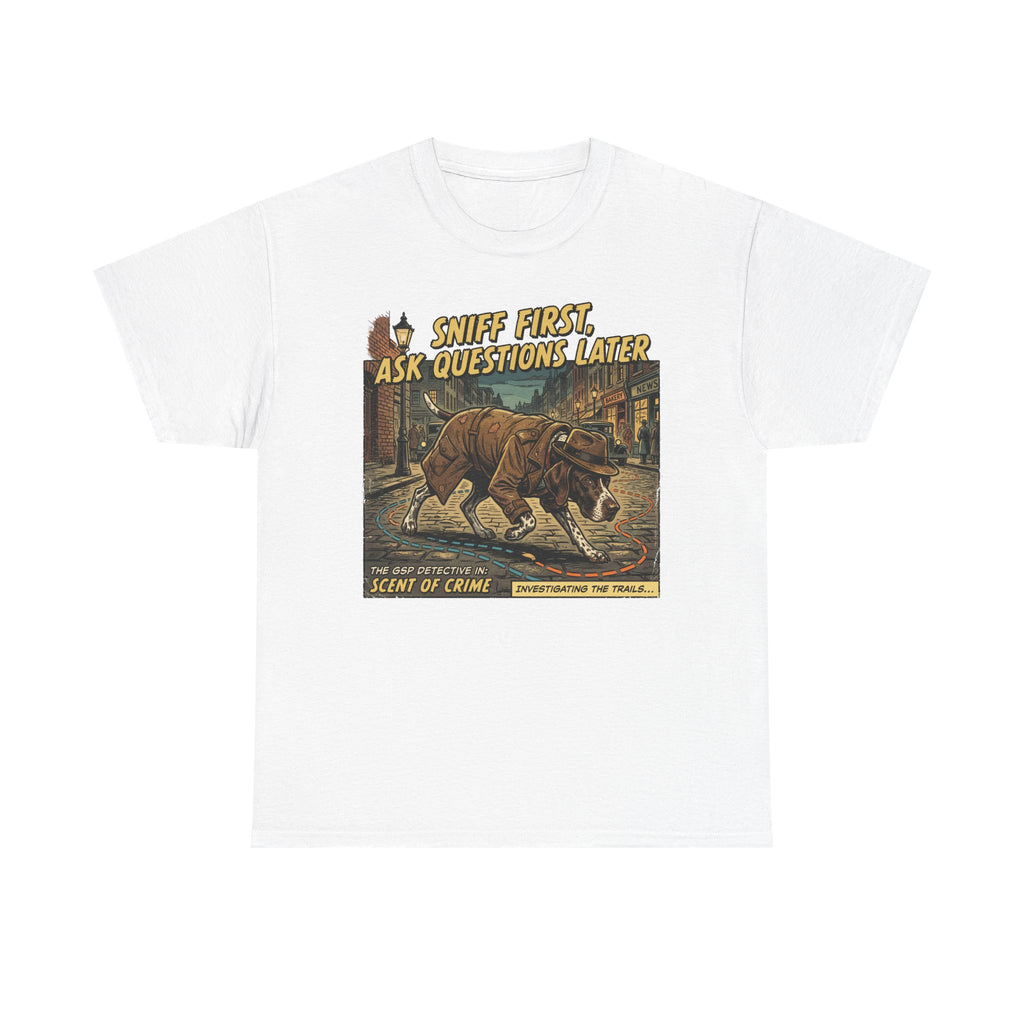 Sniff First GSP Detective Graphic T-Shirt