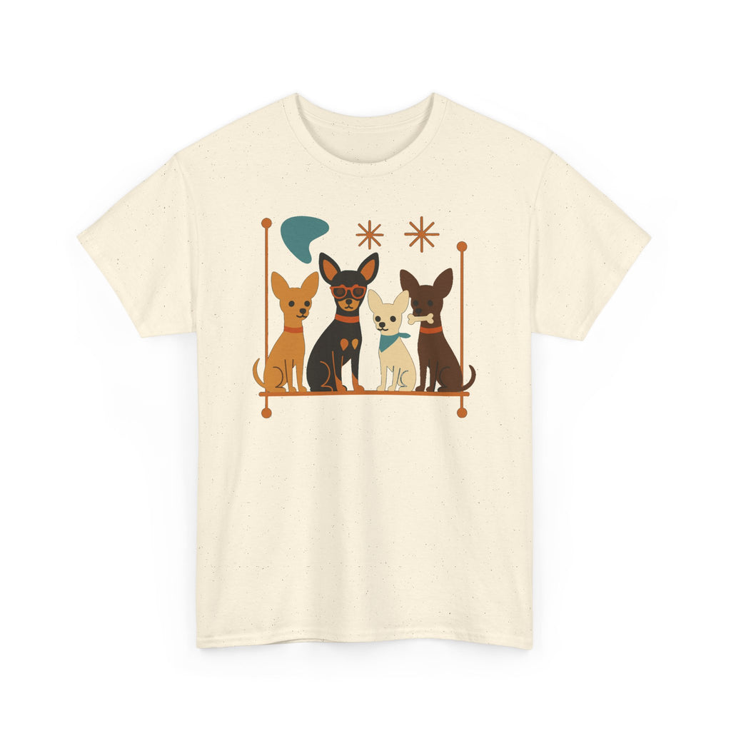Mid-Century Chihuahua Crew T-Shirt