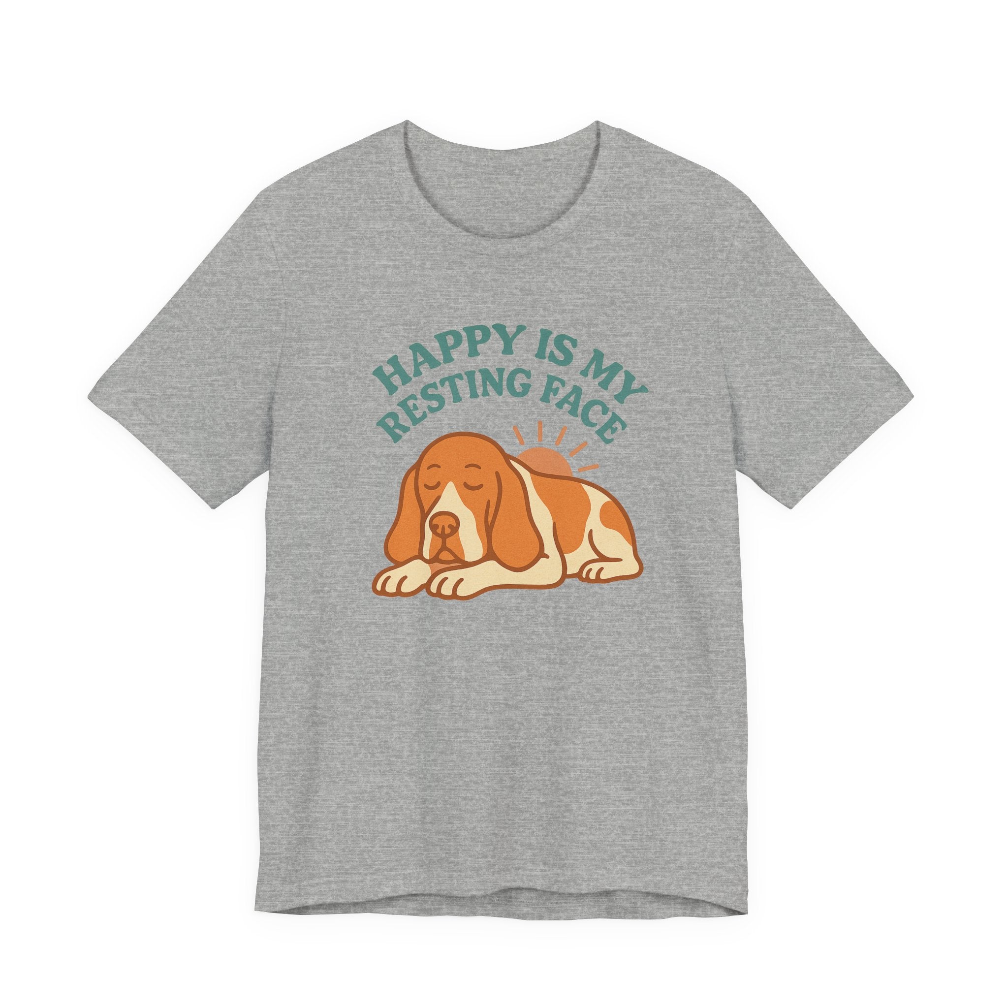 Bracco Italiano Happy Is My Resting Face Tee