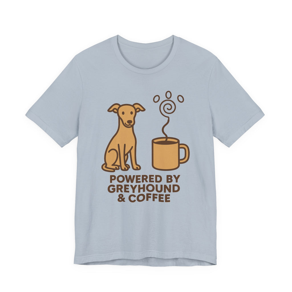 Powered by Greyhound & Coffee Tee