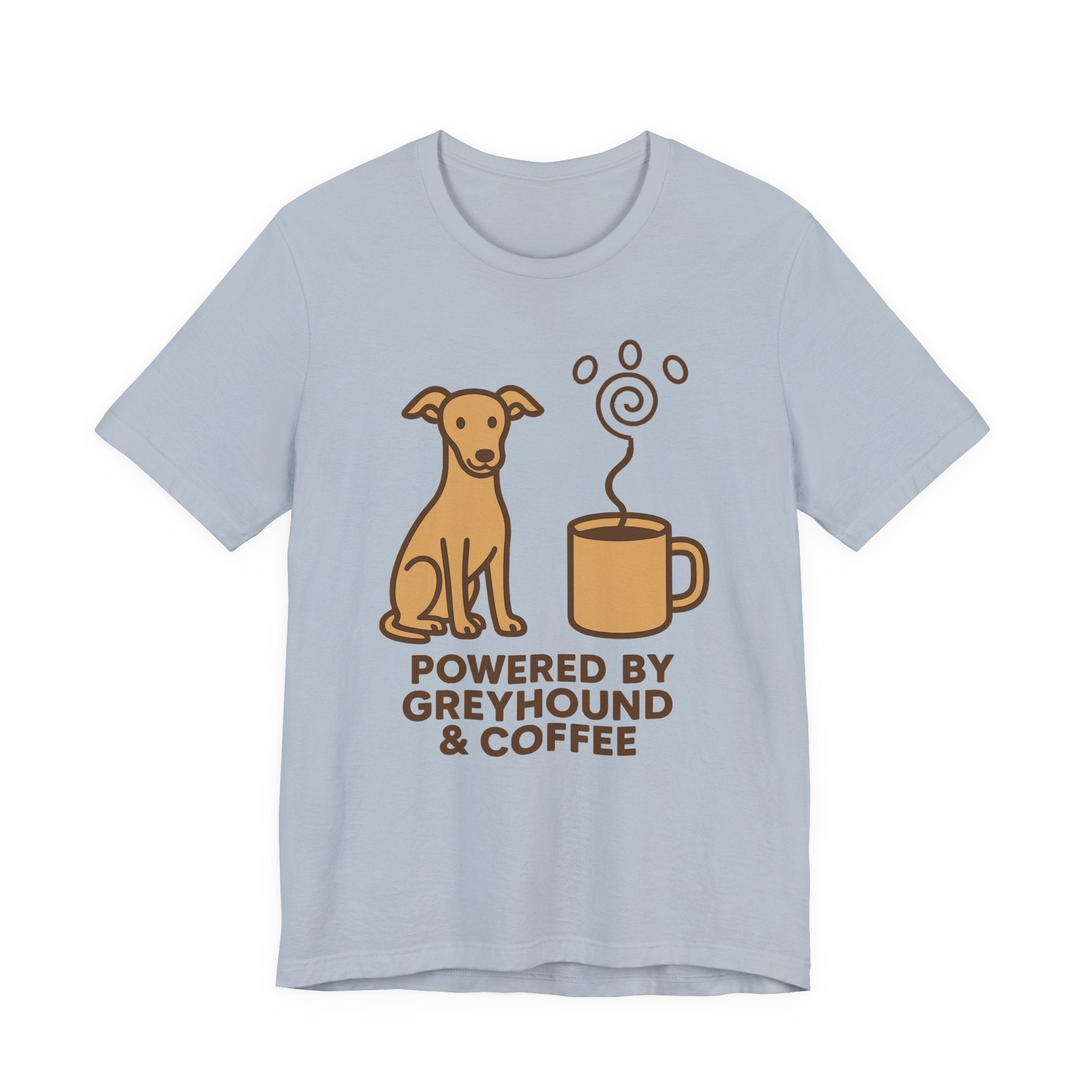 Powered by Greyhound & Coffee Tee