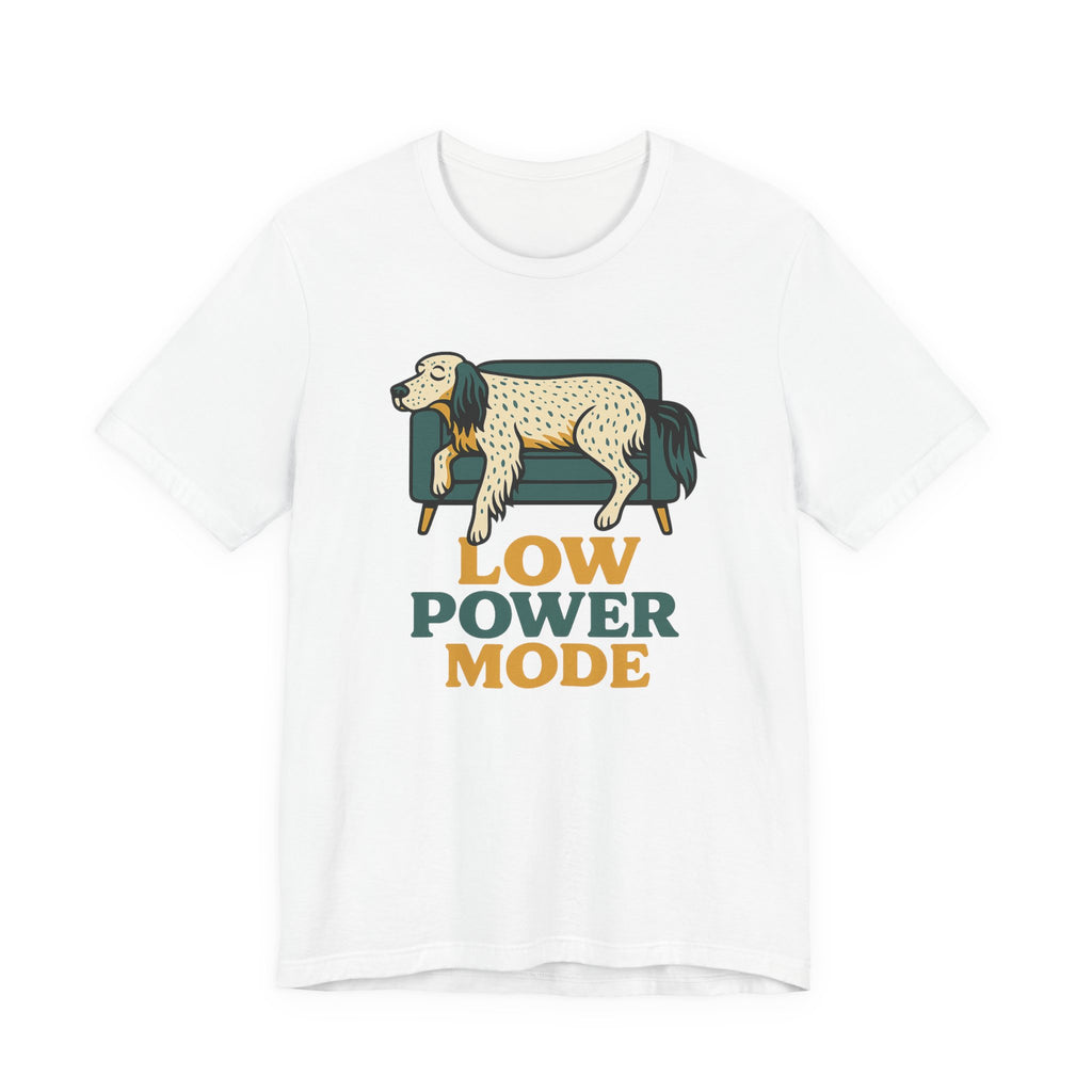 English Setter Low Power Mode Tee