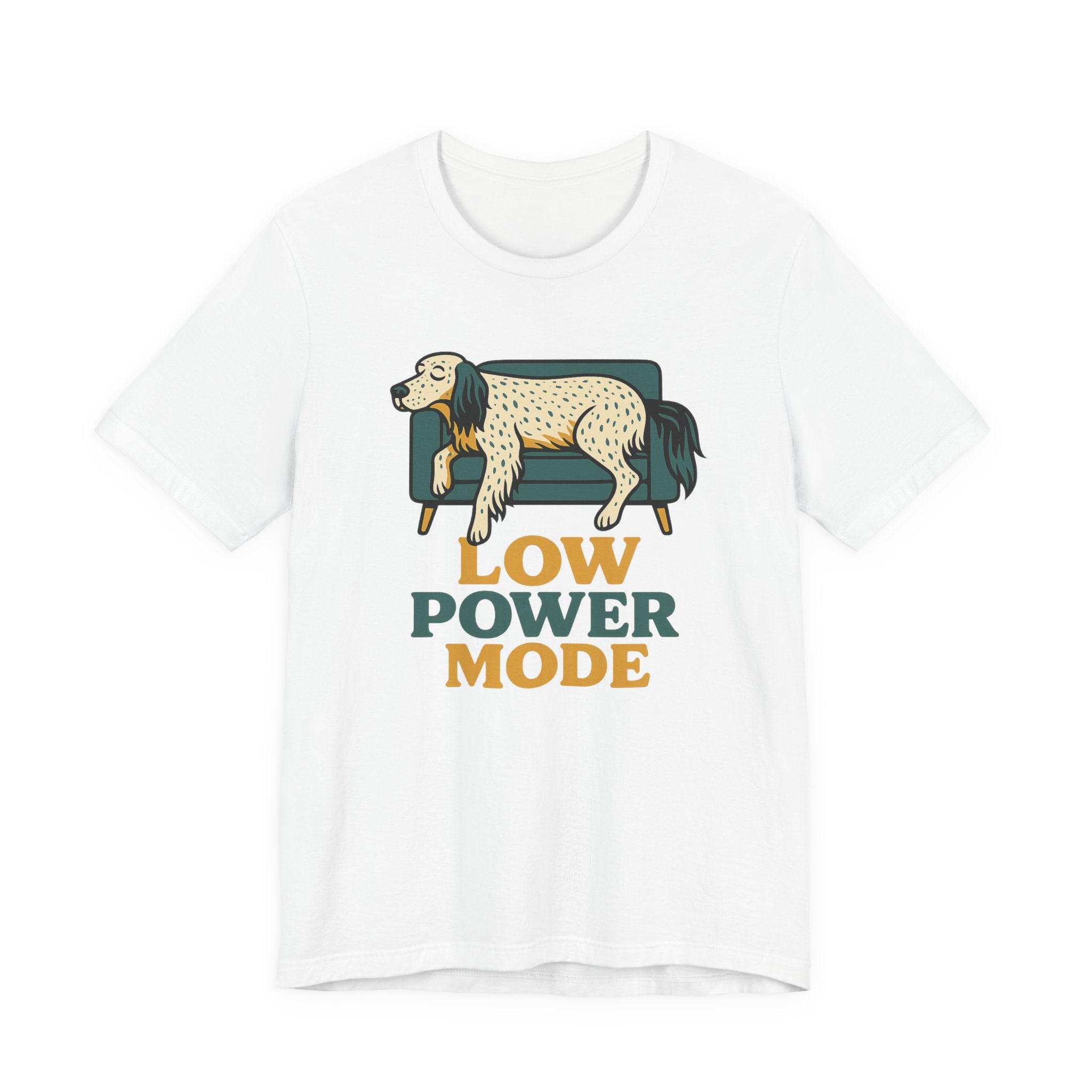 English Setter Low Power Mode Tee