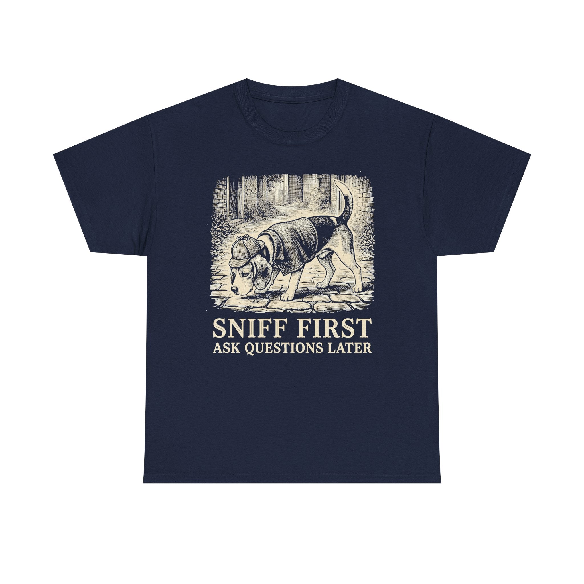 Whimsical Beagle Sleuth T-Shirt