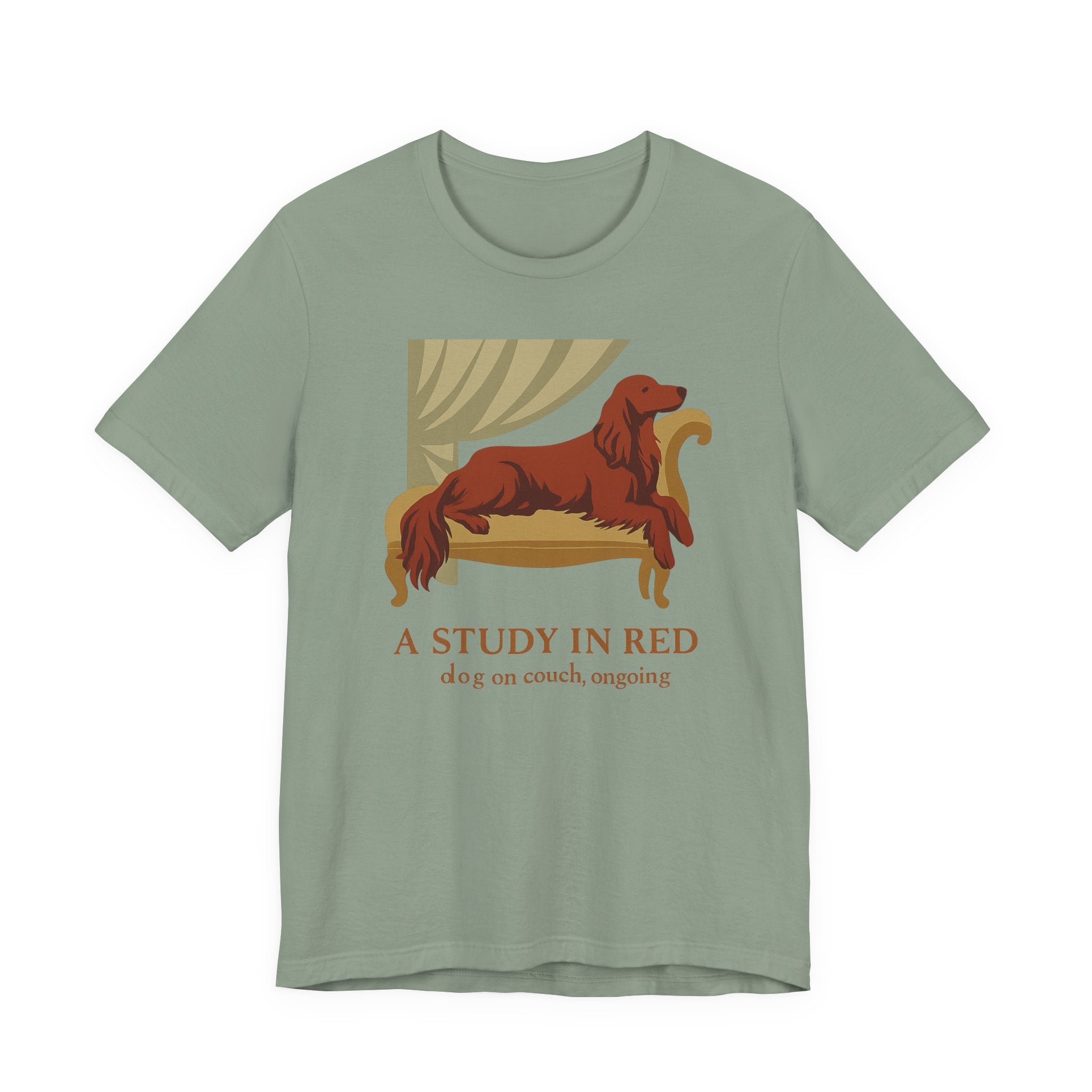 Irish Setter A Study in Red Tee
